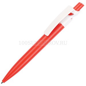 Фото Ручка пластиковая шариковая MAXX SOLID, d1,2 х 14,9 см, синие чернила «Viva Pens» (красный, белый)