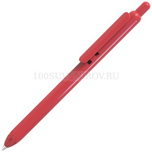 Фото Ручка пластиковая шариковая Lio Solid, d0,8 х 13,9 см, синие чернила «Viva Pens» (красный)