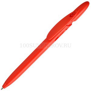 Фото Ручка пластиковая шариковая RICO SOLID, d0,9 х 14,5 см, синие чернила «Viva Pens» (красный)