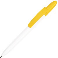 Изображение Ручка пластиковая шариковая FILL WHITE, d0,9 х 14,1 см, синие чернила, бренд Viva Pens