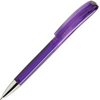 Ручка пластиковая шариковая INES COLOR, d0,9 х 13,9 см, синие чернила