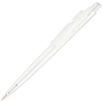 Ручка пластиковая шариковая Vini Color, синие чернила, d1 х 14,3 см, белый