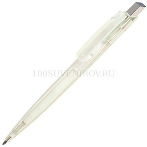 Фото Ручка пластиковая шариковая Gito Color, синие чернила, d1 х 14,5 см, под уф-печать «Viva Pens» (белый)