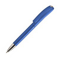 Изображение Ручка пластиковая шариковая Ines Solid, синие чернила, d0,9 х 13,9 см