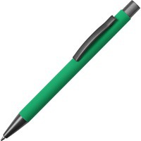 Ручка металлическая soft-touch шариковая TENDER, синие чернила, d1 х 13,8 см