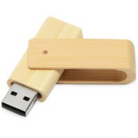 USB-флешка 2.0 на 16 Гб Eco из бамбука, 1,9 х 6,1 х 1,2 см. Подходит для гравировки, тампопечати. 