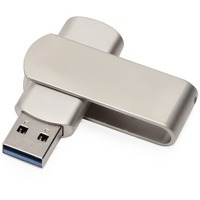 USB 2.0- флешка на 16 Гб Setup, 1,6 х 5,1 х 0,9 см 
