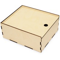 Деревянная подарочная коробка-пенал, L, 29 х 25 х 12 см