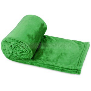 Фото Мягкий плюшевый плед ТЕДДИ в сумке, 130 х 160 см (зеленый)
