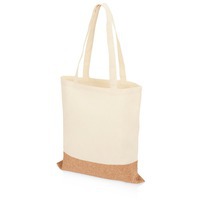 Хозяйственная сумка для шопинга Corky хлопковая с усиленным дном из пробки, 170 г/м2 и авоськи молодежные