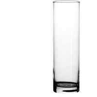 Фото Красивая фирменная ваза для цветов FLORA минималистичного дизайна в виде большой колбы