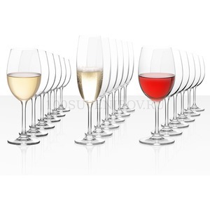 Фото Подарочный набор Celebration из 18 бокалов (для красного, белого и игристого вина)  (прозрачный)