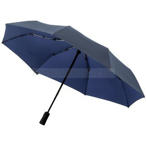 Фото Складной зонт doubleDub, синий «Indivo»