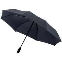 Фото Складной зонт doubleDub, темно-синий