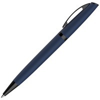 Фотка Толстенькая шариковая ручка ACTUEL из матового абс-пластика с фирменным логотипом на металлическом клипе в подарочной коробке, d1,2 х 14 см, синие чернила от знаменитого бренда Pierre Cardin
