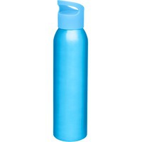 Спортивная бутылка SKY из алюминия с ручкой, 650 мл., d6,6 х 26 см, светло-синий