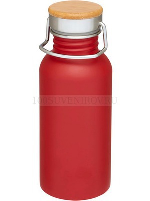 Фото Спортивная герметичная бутылка THOR с ручкой для переноски, 550 мл., d7,4 х 18,8 см «Avenue» (красный)