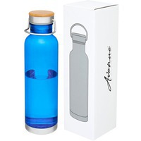 Фирменная спортивная бутылка THOR из тритана в подарочной коробке, 800 мл., d7,3 х 26,2 см, синий