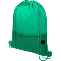 Рюкзак ORIOLE из полиэстера 210D с карманом-сеткой, выходом для наушников, 33 х 44 см, нагрузка 5 кг. поl трафаретную печать, термотрансфер, вышивку логотипа