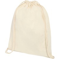 Рюкзак из хлопка OREGON, 33 х 44 см, нагрузка 5 кг., натуральный