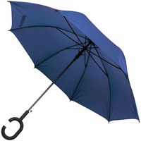 Зонт-трость Charme, свободные руки, синий
