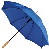 Зонт-трость Lido с ручкой из лакированного дерева