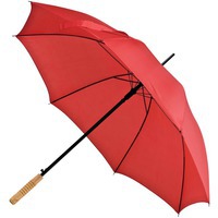 Зонт-трость Lido с ручкой из лакированного дерева