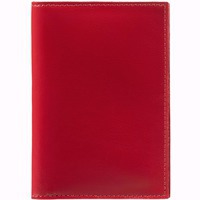 Изображение Стильная и красная обложка для паспорта Torretta из натуральной кожи 
