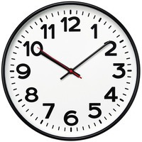 Картинка Часы настенные ChronoTop, черные
