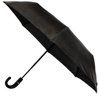 Изображение Фирменный складной зонт Horton Black с принтом CERRUTI 1881 в чехле, d103 х 64 см
