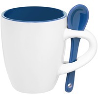 Фотка Кофейная кружка Pairy с ложкой, синяя