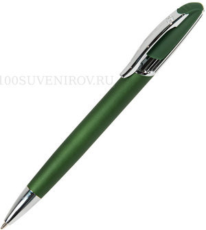 Фото FORCE, ручка шариковая, зеленый/серебристый, металл