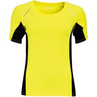Футболка для бега "Sydney women", желтый_M, 92% полиэстер, 8% эластан, 180 г/м2