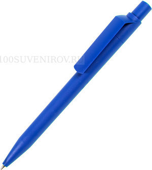 Фото Ручка шариковая DOT, синий, матовое покрытие, пластик