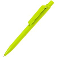Ручка шариковая DOT, зеленое яблоко, матовое покрытие, пластик