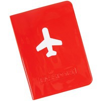 Изображение Обложка для паспорта Flight 10 x 13,8 см, ПВХ, красный