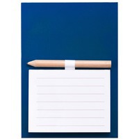 Изображение Блокнот с магнитом YAKARI, 40 листов, карандаш в комплекте, синий, картон