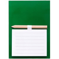 Изображение Блокнот с магнитом YAKARI, 40 листов, карандаш в комплекте, зеленый, картон