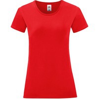 Футболка "Ladies Iconic", красный, XL, 100% хлопок, 150 г/м2