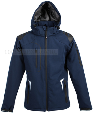 Фото Куртка мужская "ARTIC", тёмно-синий, 2XL, 97% полиэстер, 3% эластан,  320 г/м2