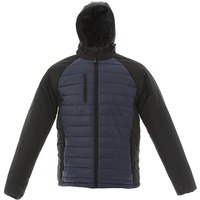 Куртка мужская "TIBET", синий/чёрный, M, 100% нейлон, 200  г/м2