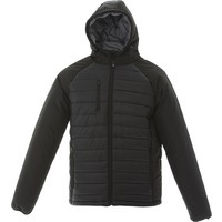 Куртка мужская "TIBET", чёрный/чёрный, S, 100% нейлон, 200  г/м2