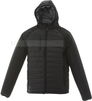 Фото Куртка мужская "TIBET", чёрный/чёрный, M, 100% нейлон, 200  г/м2 (черный)