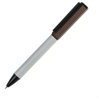 BRO, ручка шариковая, коричневый, металл, пластик