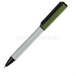 Фото BRO, ручка шариковая, зеленый, металл, пластик