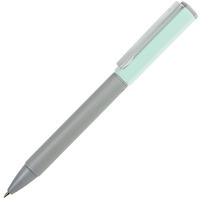 SWEETY, ручка шариковая, бирюзовый, металл, пластик, бирюзовый, серый