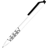 N11, ручка шариковая, черный, пластик