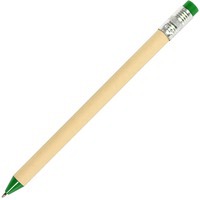 N12, ручка шариковая, зеленый, картон, пластик, металл