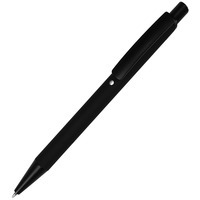 ENIGMA, ручка шариковая, черный/хром, металл, пластик, софт-покрытие