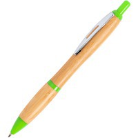 Фотография DAFEN, ручка шариковая, светло-зеленый, бамбук, пластик, металл